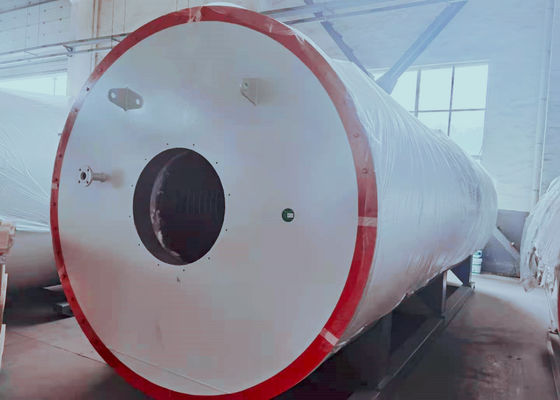 Kiểu YYL Kiểu ASME Lò hơi đốt dầu nằm ngang Bố trí ống siết chặt