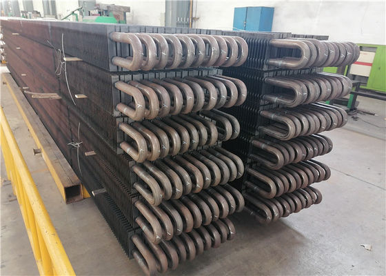 Bộ trao đổi nhiệt loại ASME H 4mm Lò hơi vây Ống chống chớp