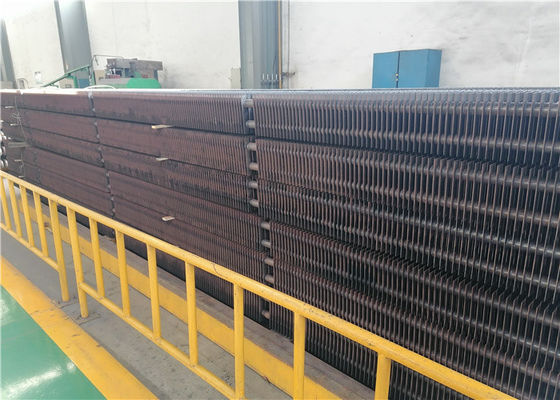 Bộ trao đổi nhiệt loại ASME H 4mm Lò hơi vây Ống chống chớp
