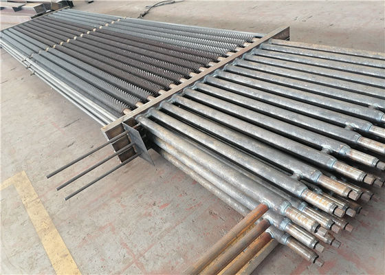 Loại bỏ tro Ống xoắn ốc có răng cưa Ống thép cacbon Chống ăn mòn