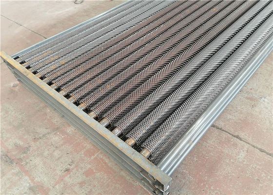 Loại bỏ tro Ống xoắn ốc có răng cưa Ống thép cacbon Chống ăn mòn