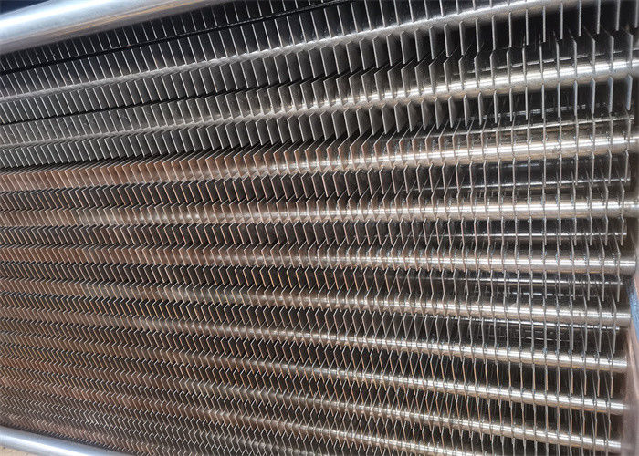 Ống vây nồi hơi loại H liền mạch 40 mm Bộ trao đổi nhiệt tản nhiệt bằng thép carbon