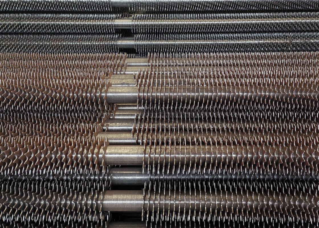 Carbon Steel Boiler Fin Tube cho Superheater Không may xoắn ốc có vây trao đổi nhiệt ống